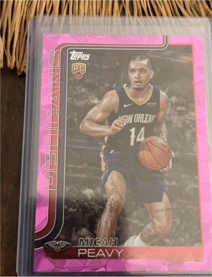 2025-26 Topps #241 Micah Peavy — front