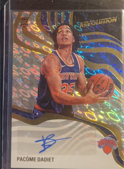 2024-25 Panini Revolution Rookie Autographs #RA-DAD Pacôme Dadiet — front