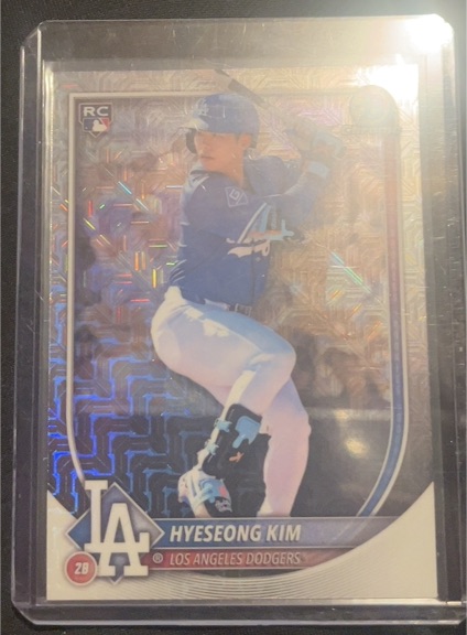 2025 Bowman Chrome #2 Hyeseong Kim — front