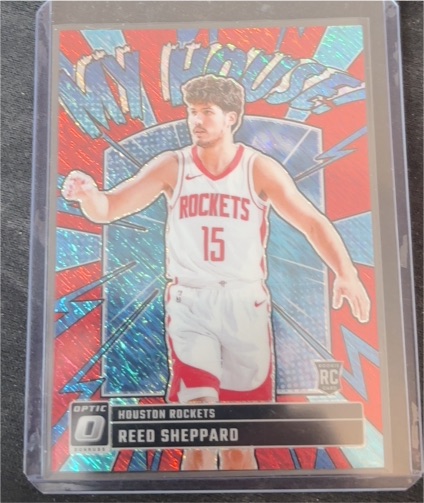 2024-25 Panini Donruss Optic #18 Reed Sheppard My House — front