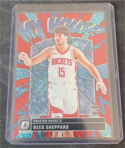 2024-25 Panini Donruss Optic #18 Reed Sheppard — front