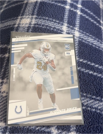 2022 Panini Prestige #344 D'Vonte Price — front