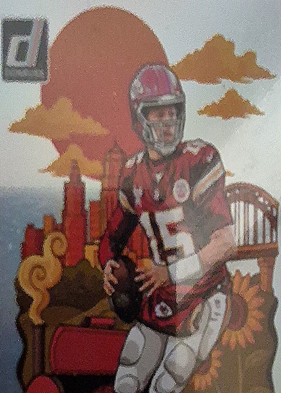 2015 Donruss Gridiron Kings #GK-15 Patrick Mahomes — front
