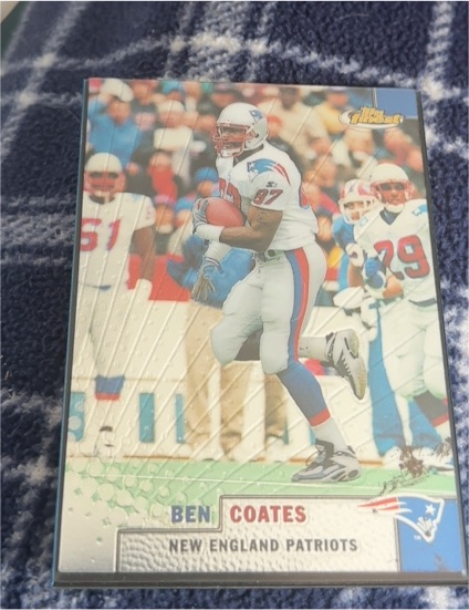 1999 Topps Finest #87 Ben Coates — front