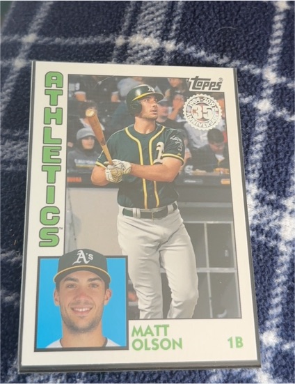 2019 Topps 35th Anniversary #84-55 Matt Olson — front