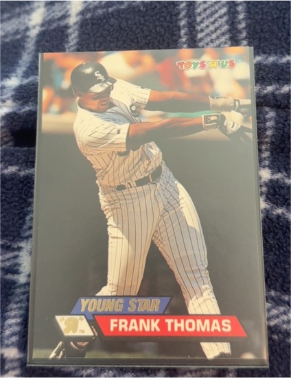 1993 Topps Stadium Club Toys R Us #66 Frank Thomas — front