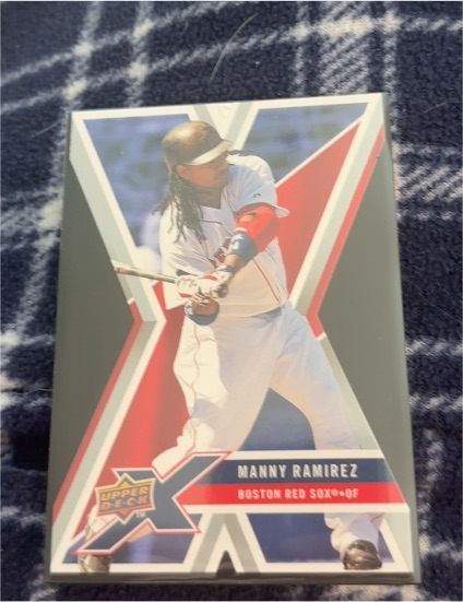 2008 Upper Deck X #13 Manny Ramirez — front