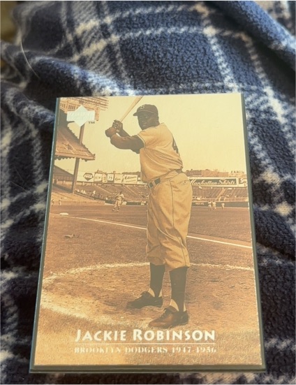 1996 Upper Deck #6 Jackie Robinson — front
