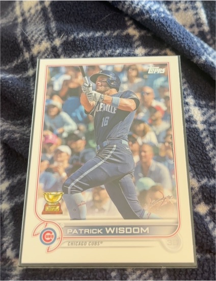 2022 Topps Series 1 #271 Patrick Wisdom — front