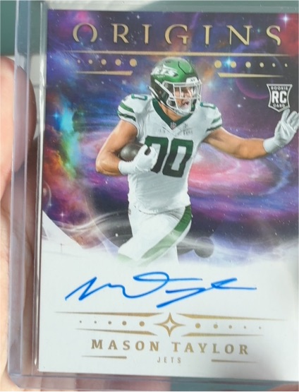 2025 Panini Origins #RA-MTA Mason Taylor — front