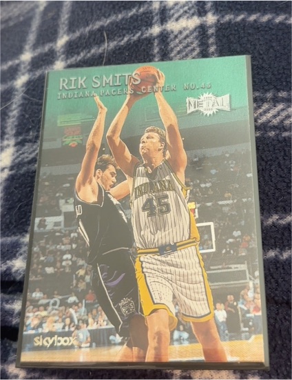 1999-00 Skybox Metal #128 Rik Smits — front