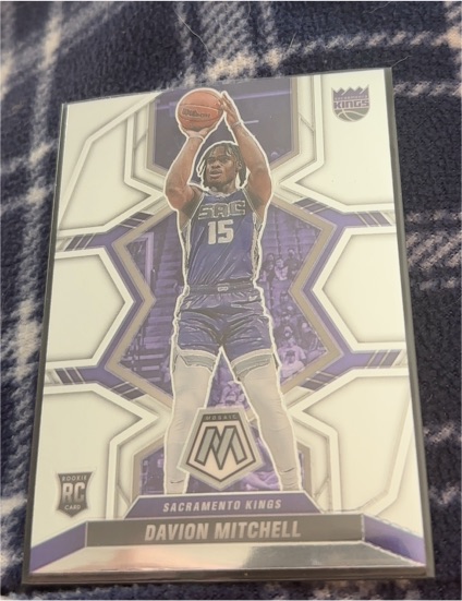 2021-22 Panini Mosaic #208 Davion Mitchell — front