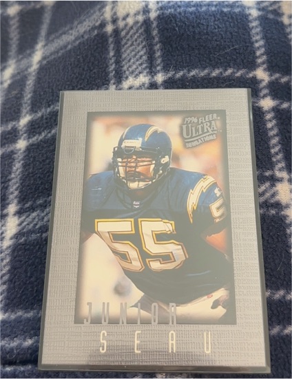 1996 Fleer Ultra Sensations #86 Junior Seau — front