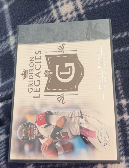 2011 Topps Legends Gridiron Legacies #GLMR Matt Ryan — front