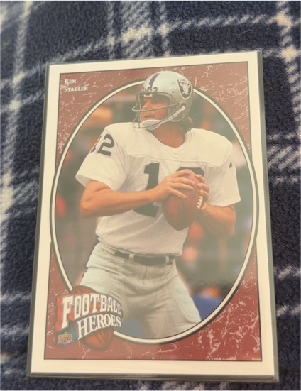 2008 Upper Deck Football Heroes #235 Ken Stabler — front