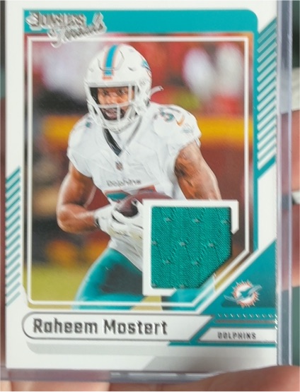 2024 Panini Donruss Donruss Threads #DTH-RMO Raheem Mostert — front