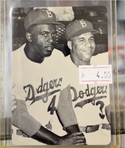 1982 Baseball Card News #XIII Jackie Robinson / Roy Campanella — front