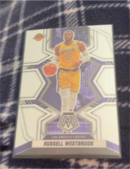2021-22 Panini Mosaic #51 Russell Westbrook — front