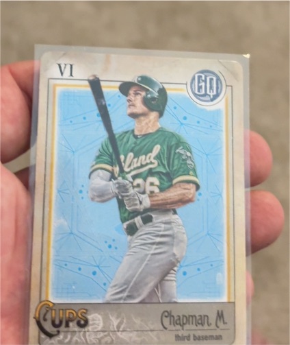 2021 Topps Gypsy Queen Tarot of the Diamond #TOD-3 Matt Chapman — front