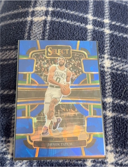 2023-24 Panini Select #45 Jayson Tatum — front