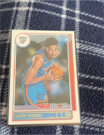 2021-22 Panini NBA Hoops #247 Aaron Wiggins RC — front