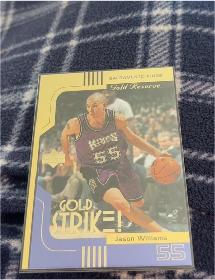 1999-00 Upper Deck Gold Reserve #GS13 Jason Williams Gold Strike — front