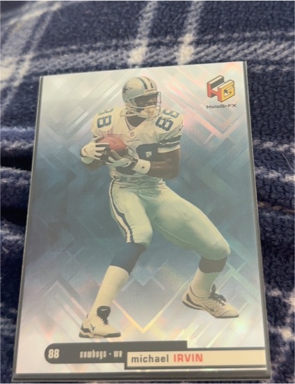 1999 Upper Deck HoloGrFX #13 Michael Irvin — front