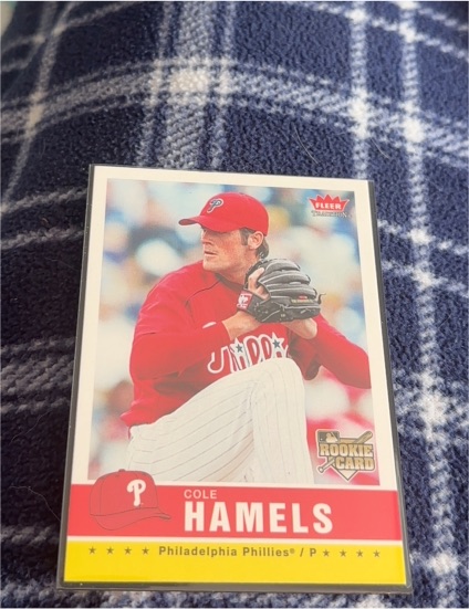 2006 Fleer Tradition #29 Cole Hamels — front