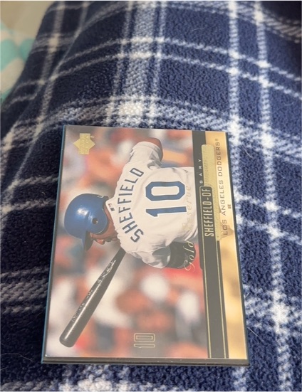 2000 Upper Deck #409 Gary Sheffield — front