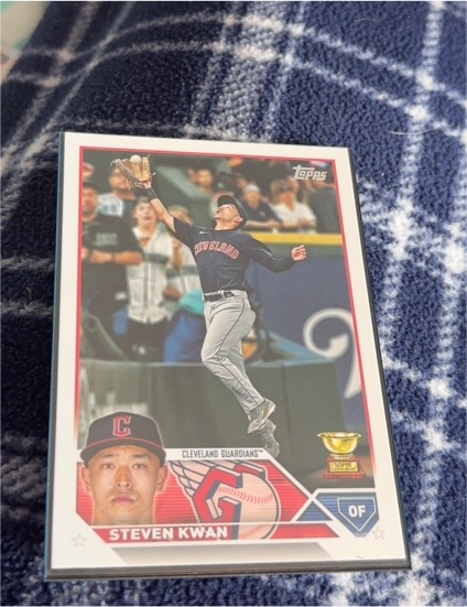 2023 Topps Series 1 #116 Steven Kwan — front