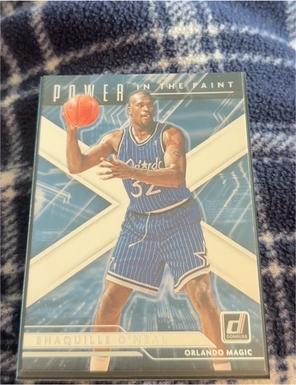 2021-22 Panini Donruss #9 Shaquille O'Neal Power in the Paint — front