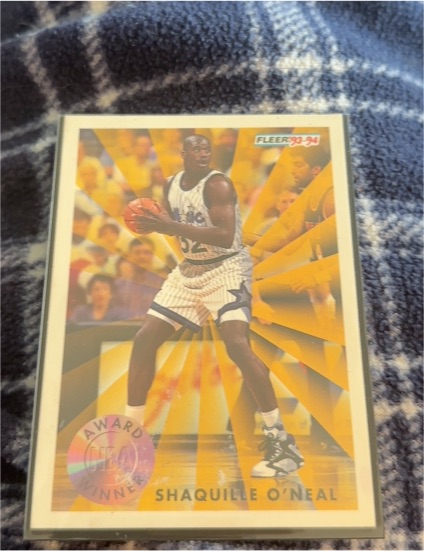 1993-94 Fleer #231 Shaquille O'Neal Award Winner — front