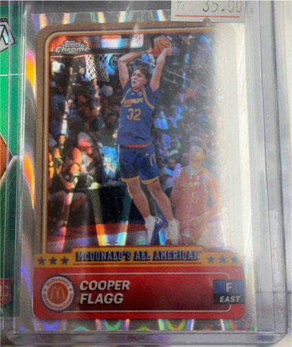 2024 Topps Chrome McDonald's All American #28 Cooper Flagg — front