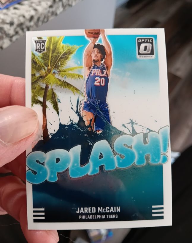 2024-25 Donruss Optic #3 Jared McCain Splash! — front