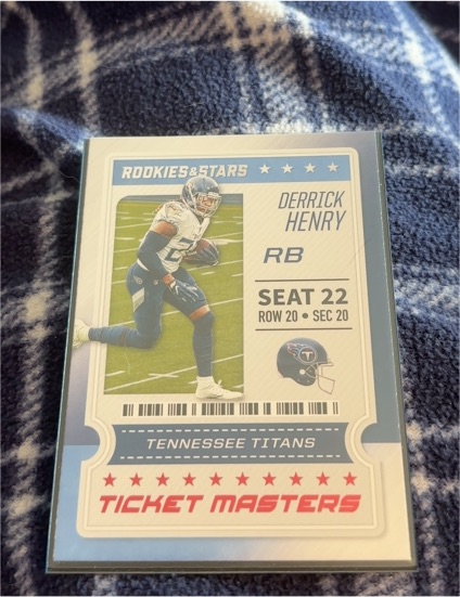 2020 Panini Rookies & Stars #15 Derrick Henry Ticket Masters — front