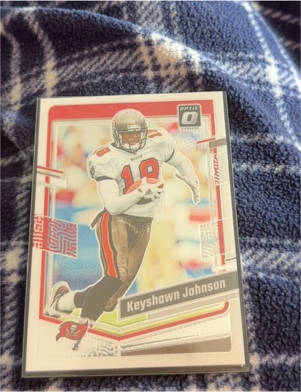2023 Donruss Optic #184 Keyshawn Johnson — front