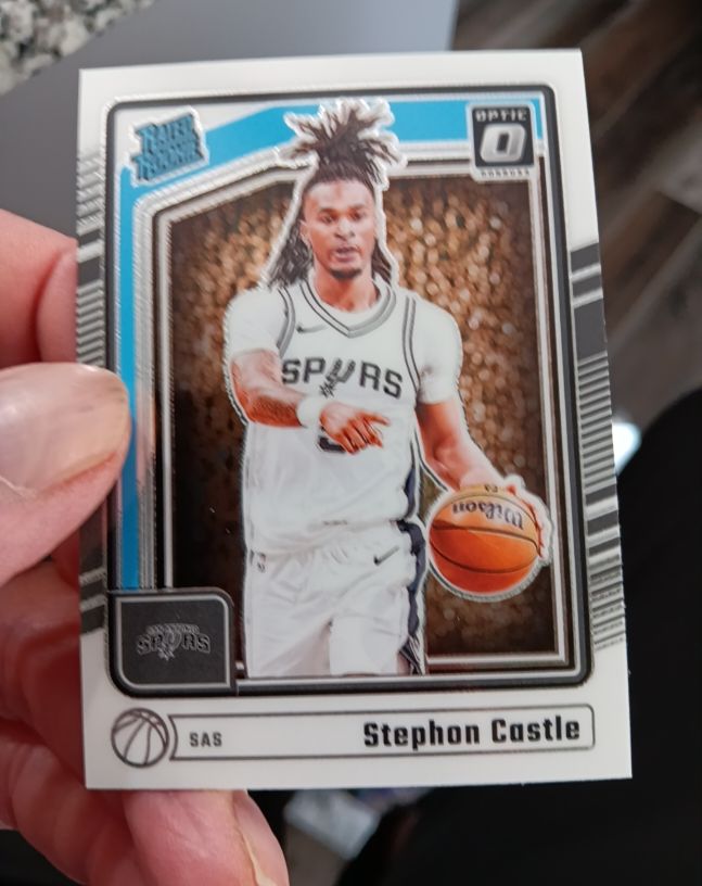 2024-25 Panini Donruss Optic #254 Stephon Castle — front