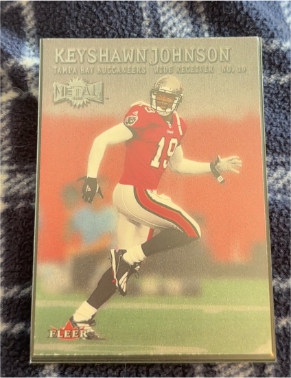 2000 Fleer Metal #153 Keyshawn Johnson — front