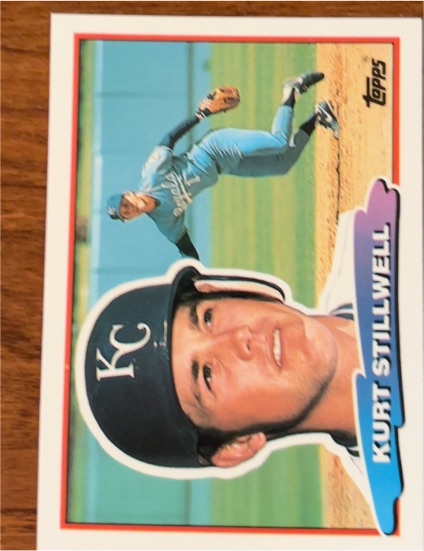 1988 Topps Big #136 Kurt Stillwell — front