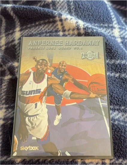 1999-00 Skybox Metal #135 Anfernee Hardaway — front