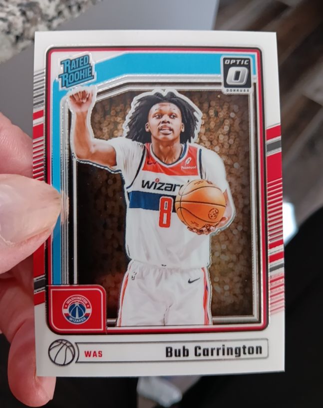 2024-25 Donruss Optic #273 Bub Carrington — front
