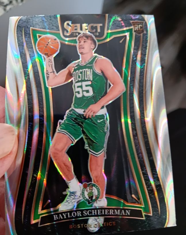 2024-25 Panini Select #382 Baylor Scheierman — front
