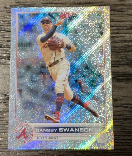 2022 Topps Foilboard #46 Dansby Swanson — front
