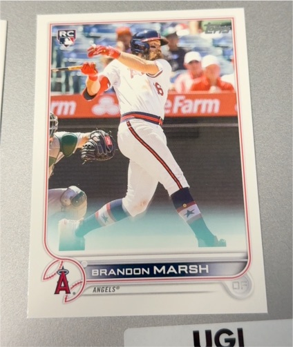 2022 Topps #243 Brandon Marsh — front