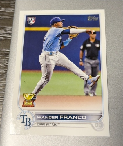 2022 Topps #215 Wander Franco — front