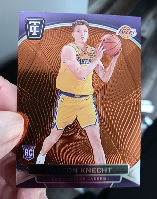 2024-25 Panini Totally Certified #154 Dalton Knecht — front