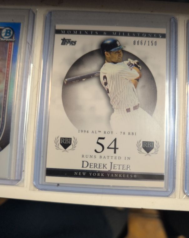 2007 Topps Moments & Milestones #82-54 Derek Jeter — front