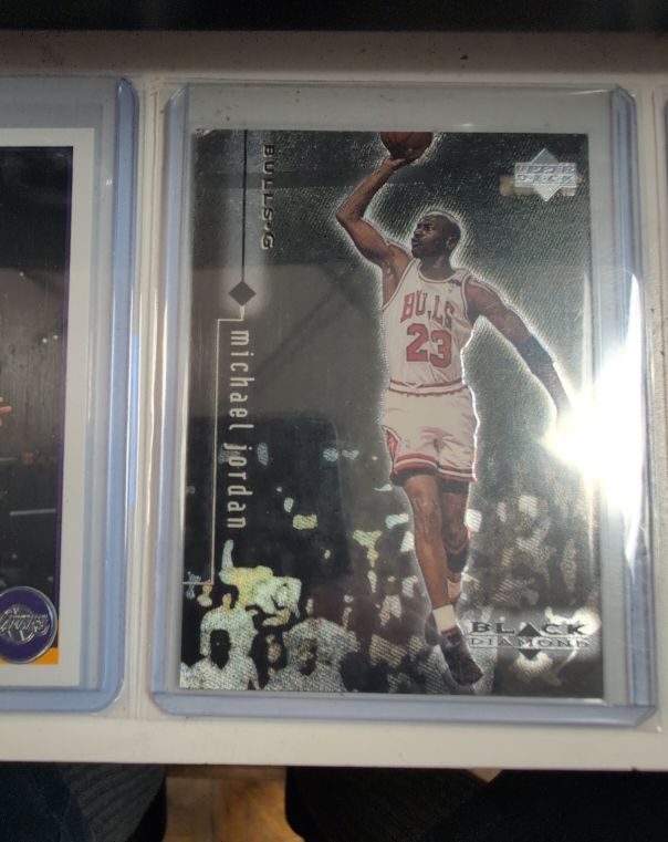 1998 Upper Deck Black Diamond #8 Michael Jordan — front