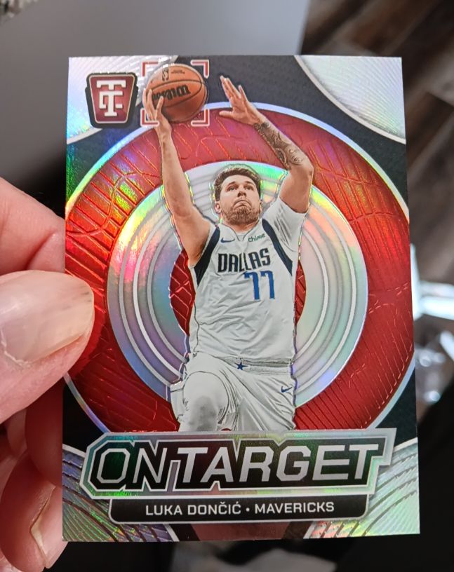 2024-25 Panini Totally Certified #23 Luka Dončić On Target — front