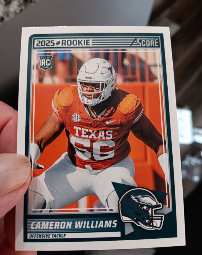 2025 Panini Score #66 Cameron Williams — front